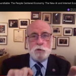 Vint Cerf speaks about historical moments in the birth of the Internet at the History of AI
