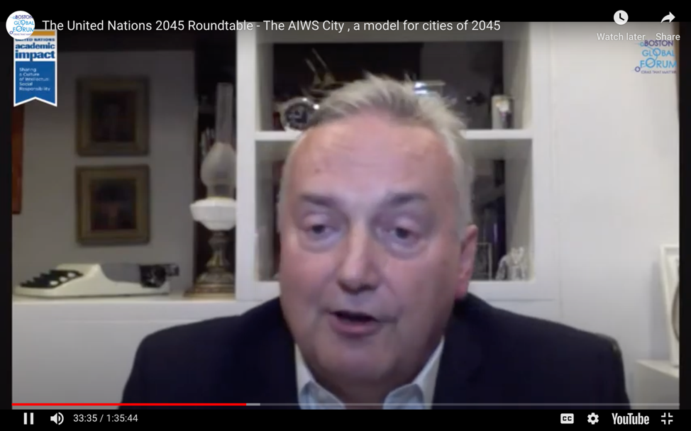 Prime Minister Zlatko Lagumdzija says “AIWS City, a model for cities of 2045”