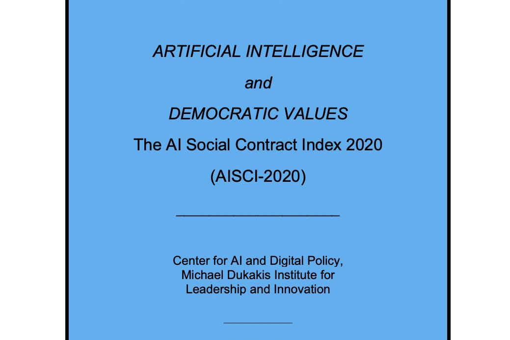 The AI Social Contract Index 2020