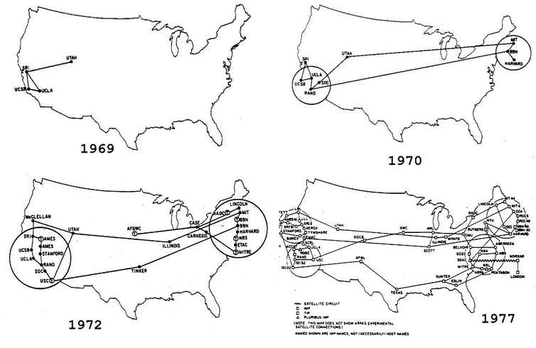 This week in The History of AI at AIWS.net – the creation and expansion of ARPANET