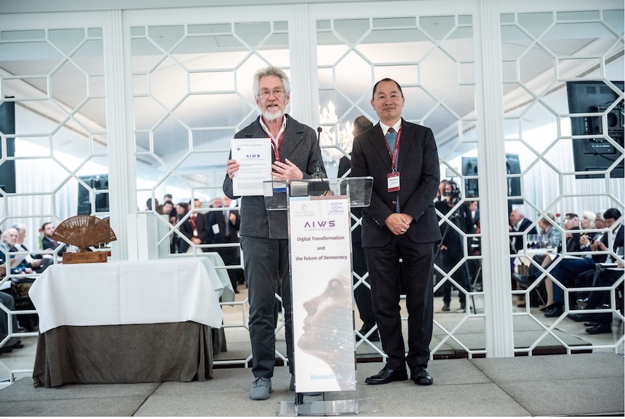 Shared Wisdom for the AI Age: Building the AI World Society Model