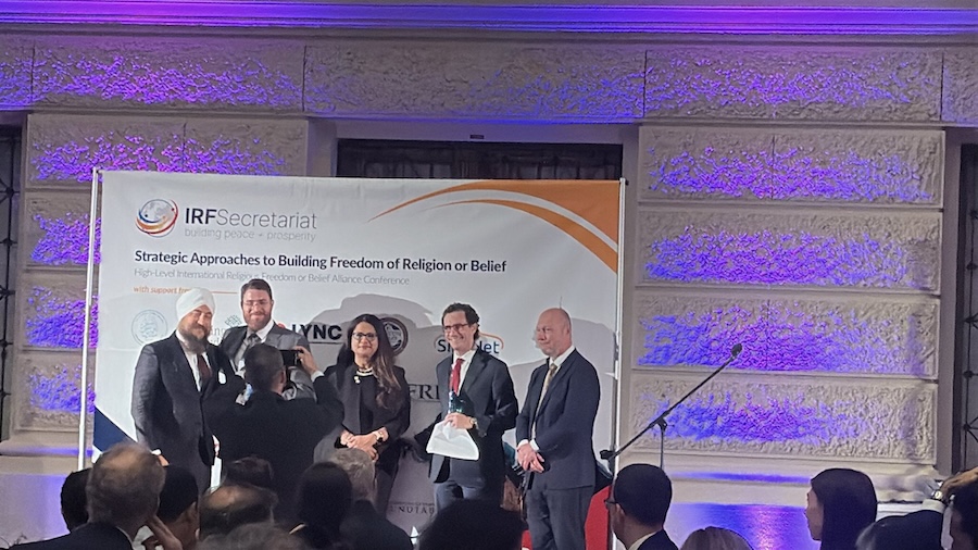 BGF–AIWS Family Member Glen Weyl Honored with the 2025 IRF Peace Builder Award