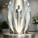 AIWS Angel Statue v1.0 — “The Light of Evidence”