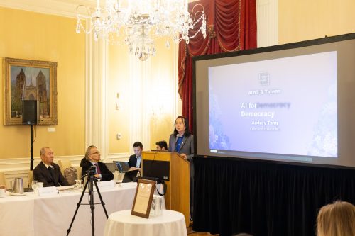 BGF Conference Keynote: Ambassador Audrey Tang on ‘AIWS and Taiwan—AI for Democracy