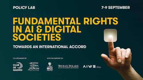 Global Forum on Fundamental Rights in AI & Digital Societies Highlights Central Role of United Nations Centennial Initiative