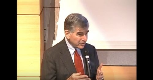 Governor Michael Dukakis on mentoring young leaders