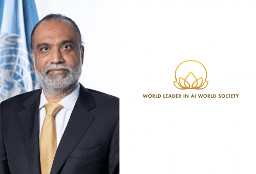 Boston Global Forum honors UN Secretary-General’s Envoy on Technology Amandeep Gill with World Leader in AIWS Award