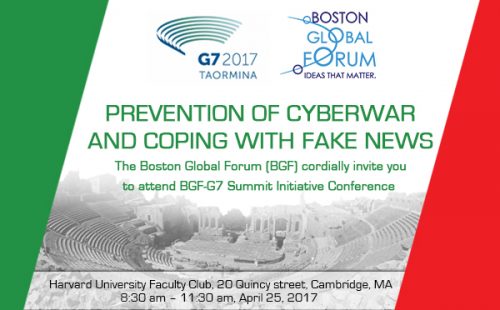 BGF-G7 Summit Initiative: Prevention of Cyberwar and Fake News