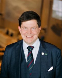 Speaker of the Swedish Riksdag Andreas Norlén