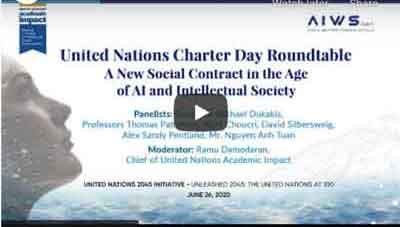 Chief of UN Academic Impact and Editor-in-Chief of UN Chronicle Magazine becomes moderator for United Nations 2045 Roundtable