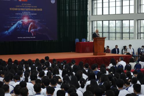 Sự kiện đồng hành Cuộc thi Trí tuệ nhân tạo 2023 – Dự án ứng dụng trí tuệ nhân tạo của nhóm học sinh THPT chuyên Vĩnh Phúc
