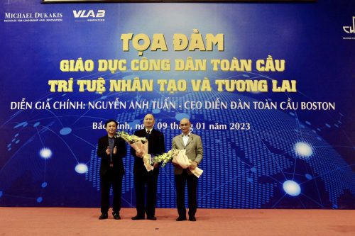 BGF&VLAB: Tọa đàm về giáo dục công dân toàn cầu và trí tuệ nhân tạo tại trường THPT Chuyên Bắc Ninh