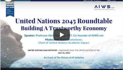 UN2045: Building a Trustworthy Economy