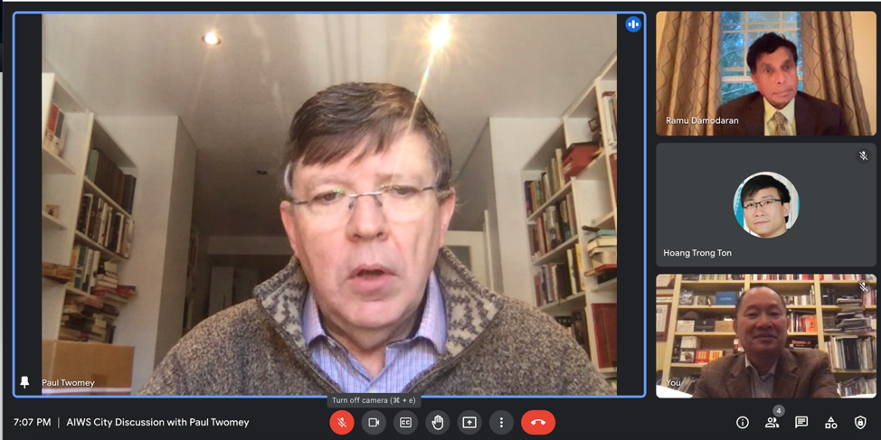 AIWS City discussion with Paul Twomey