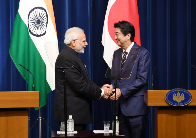 Agreement to cooperate AI and Education has been signed between Prime Minister Narendra Modi and Prime Minister Shinzo Abe