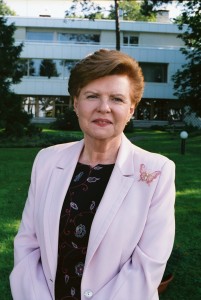 Happy Birthday to President Vaira Vike-Freiberga