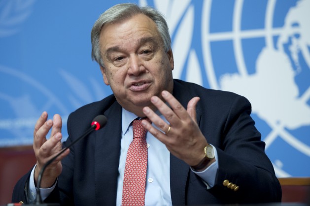 United Nations Secretary-General António Guterres made the welcome speech for AI for GOOD Global Summit