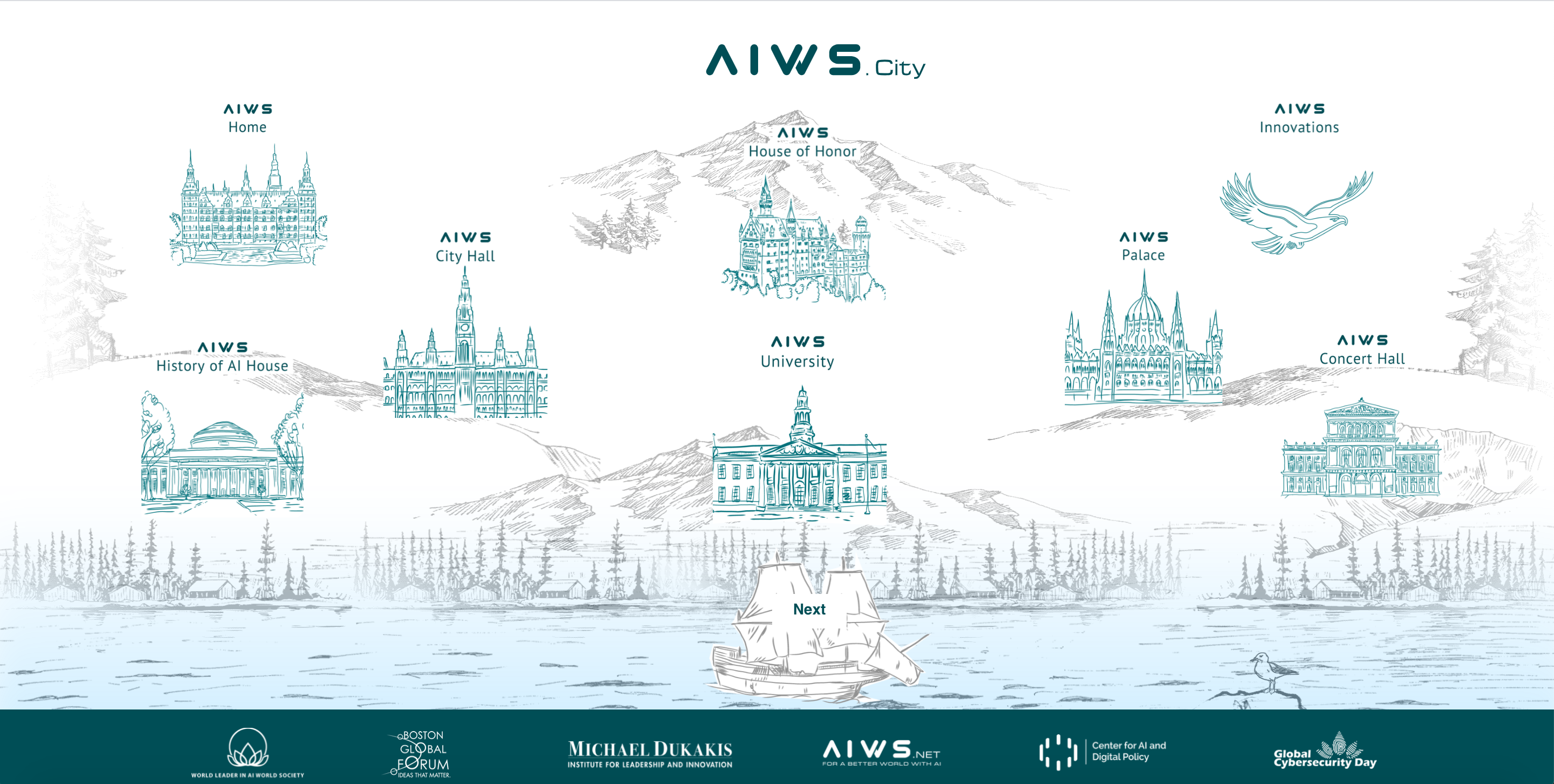 Frontpage of AIWS City