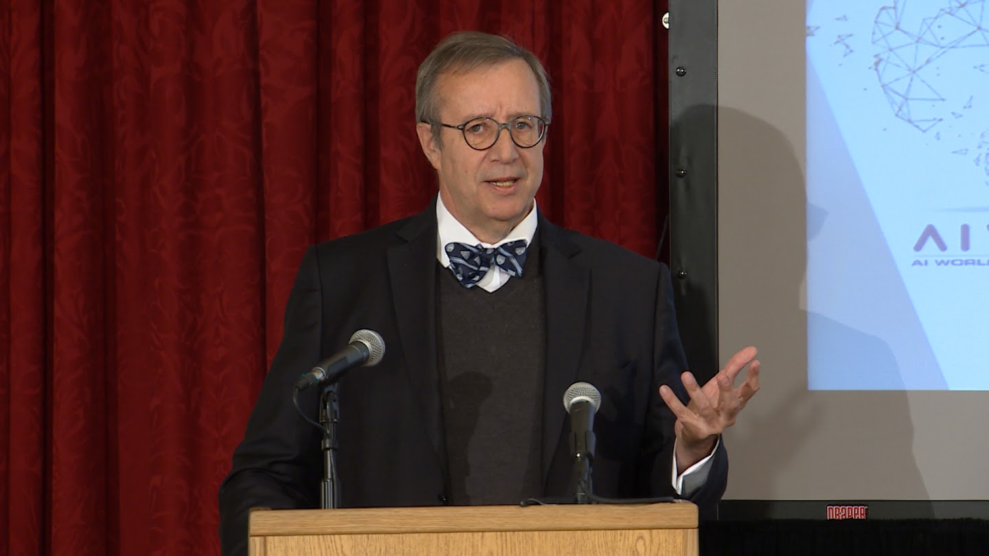 VIDEO: ESTONIAN PRESIDENT TOOMAS HENDRIK ILVES RECEIVED THE WORLD LEADER IN CYBERSECURITY AWARD