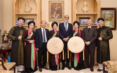 Quan Ho Bac Ninh Folk Songs in Honor of Amandeep Gill, World Leader in the Artificial Intelligence World Society