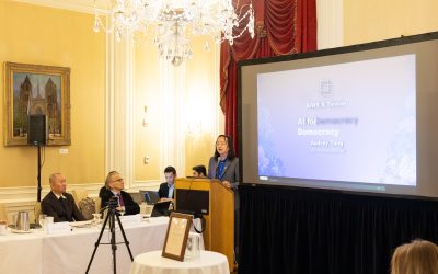 BGF Conference Keynote: Ambassador Audrey Tang on ‘AIWS and Taiwan—AI for Democracy