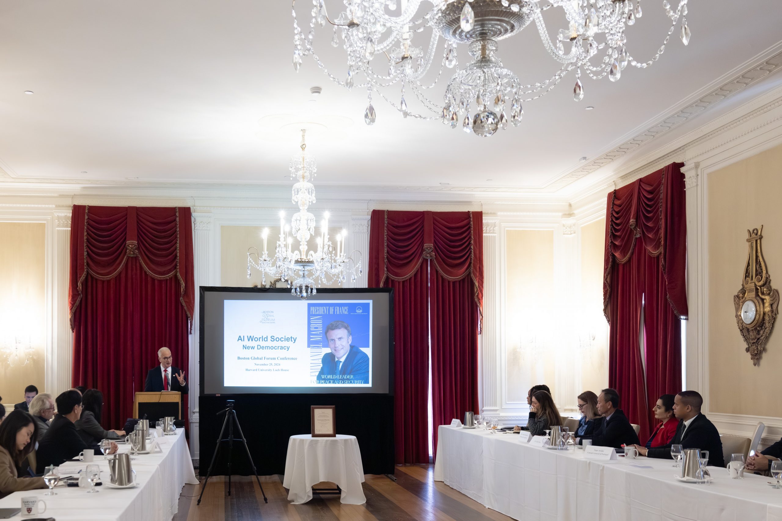 Mark Kennedy Speaks at “AIWS – New Democracy” Conference