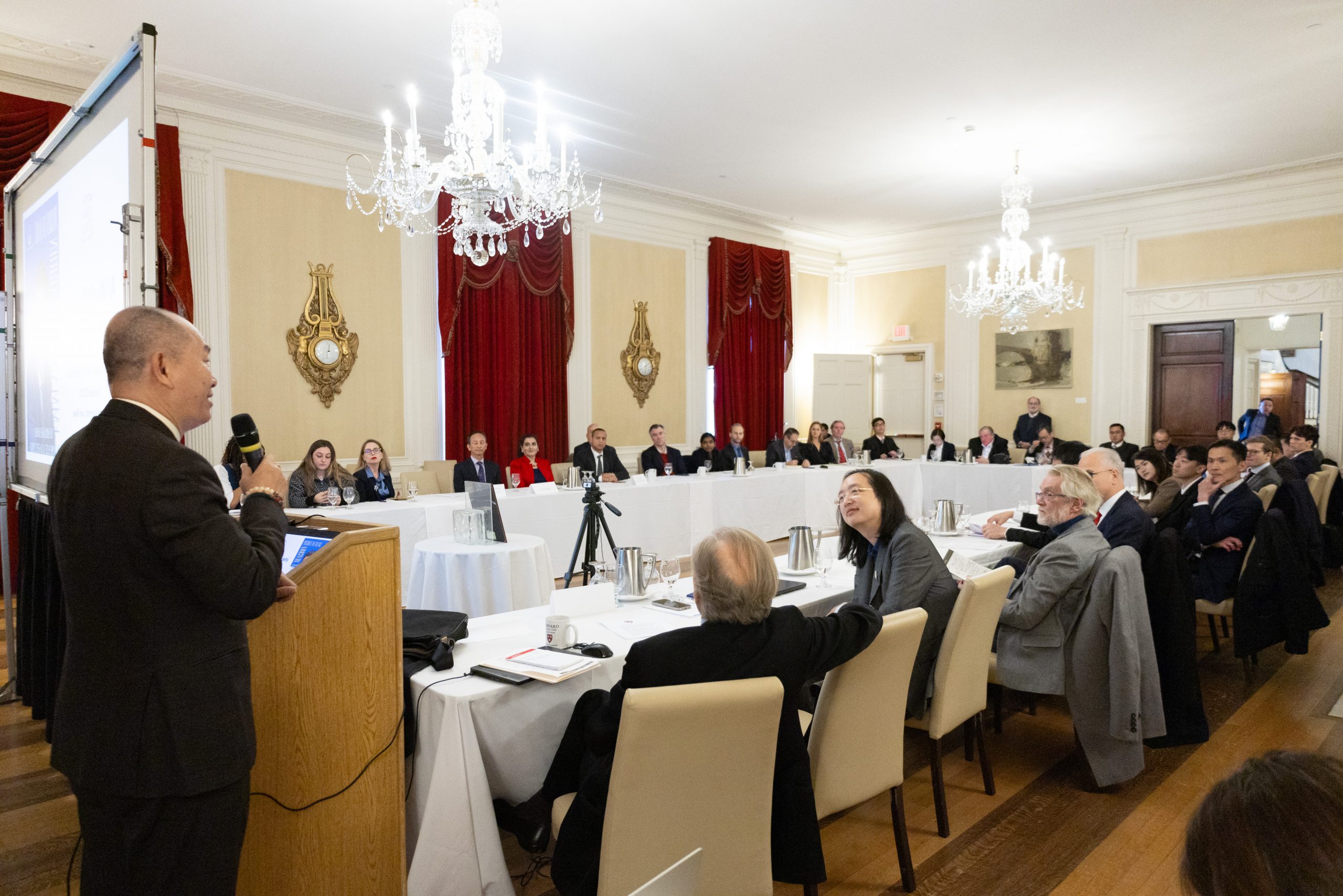 Pictures from the Ceremony Honoring President Macron and the “AI World Society – New Democracy” Conference