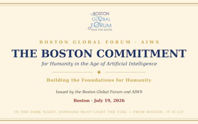 The Boston Commitment: A Historic Call at a Defining Moment for Humanity