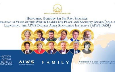 Remarks Honoring Gurudev Sri Sri Ravi Shankar, Recipient of the 2025 World Leader for Peace and Security Award