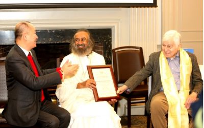 Acceptance Address and World Leader Spirit Lecture by Gurudev Sri Sri Ravi Shankar for the 2025 World Leader for Peace and Security Award