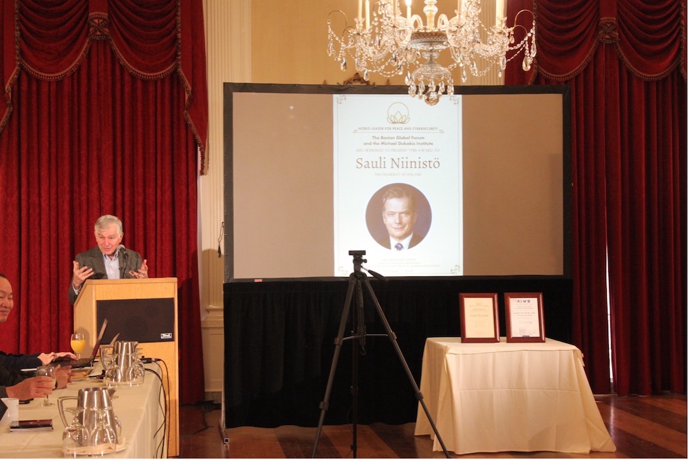 Remarks by Governor Michael Dukakis on the Launch of the AIWS Bank and Finance Ecosystem Initiative Under the Boston Finance Accord