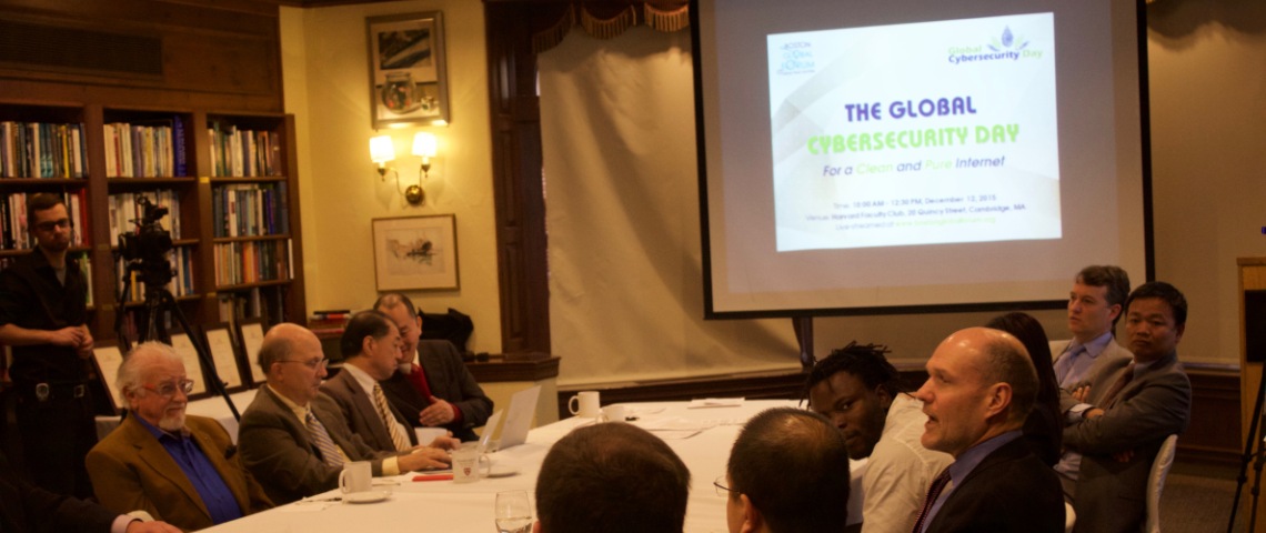 VIDEO: Global CyberSecurity Day in Harvard University Faculty Club, December 12