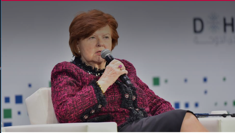 Vaira Vike-Freiberga on the implementation of the Sustainable Development Goal – Doha Forum 2018