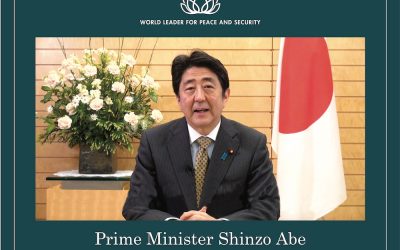 Official launching of the website Shinzo Abe Initiative for Peace and Security at Abe.AIWS.City