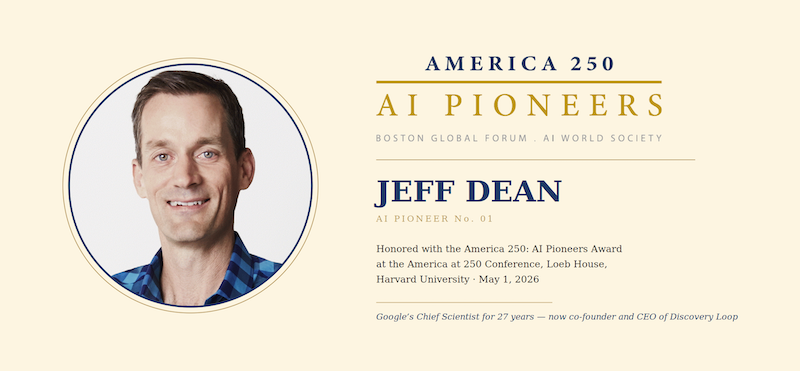 Jeff Dean Leaves Google to Launch Discovery Loop
