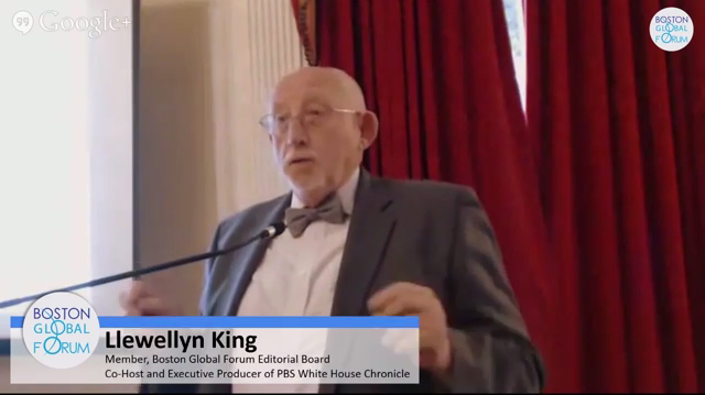 Llewellyn King at Global Media and CyberTerrorism Conference