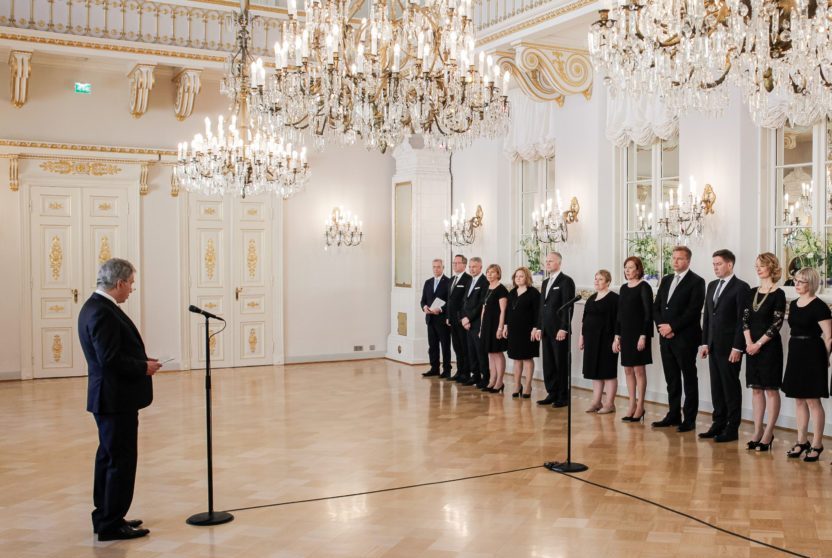 President of the Republic of Finland, Mr. Sauli Niinistö’s speech to the new Government, 6 June 2019