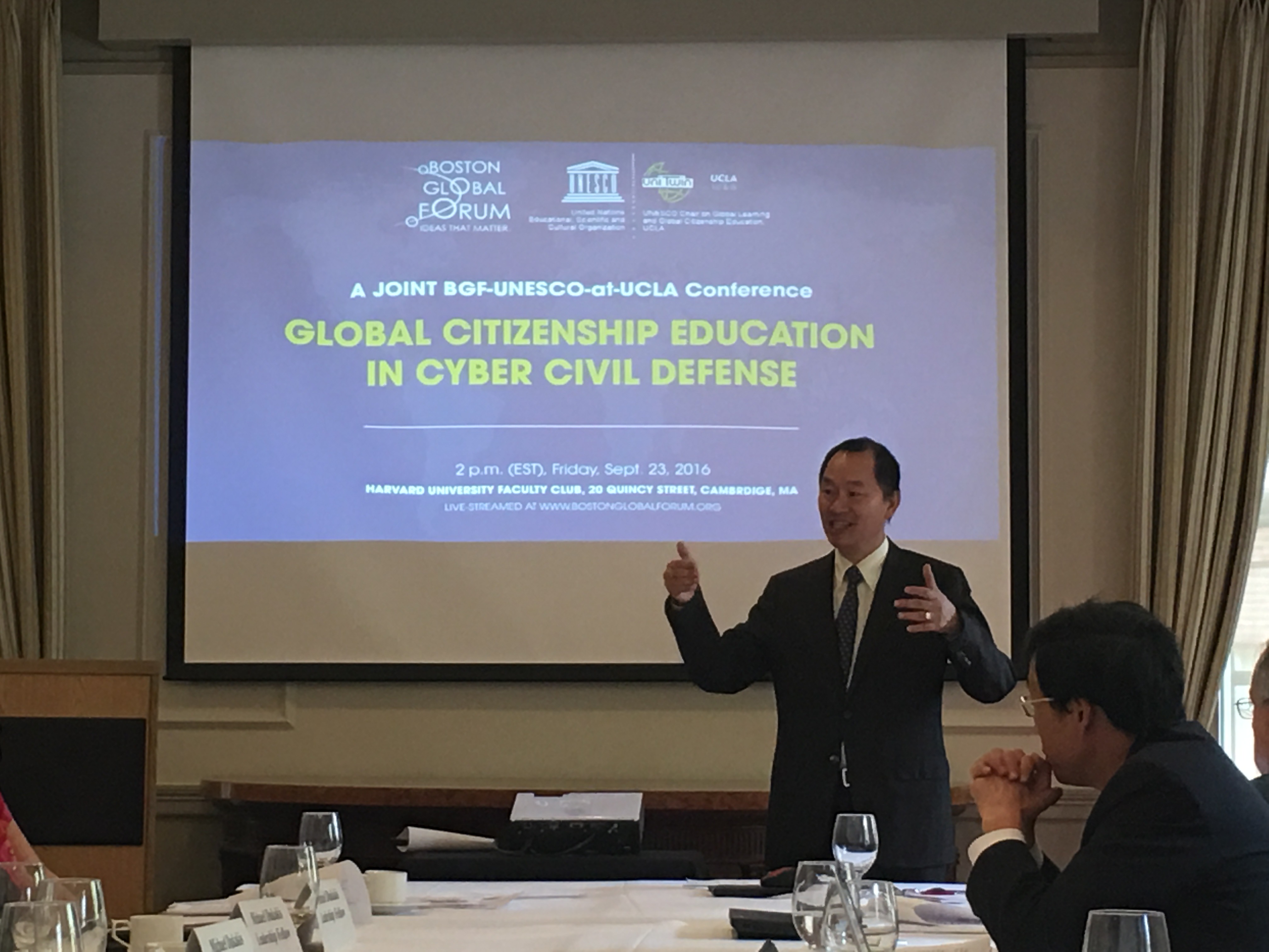 Mr. Nguyen Anh Tuan Introducing Global Citizen Scorecard