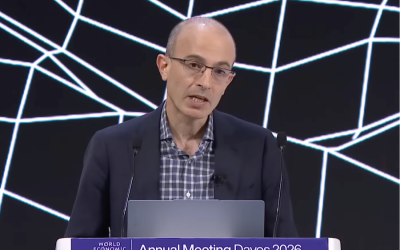 Yuval Noah Harari at WEF Davos 2026: When AI Controls Language, It Shapes Society
