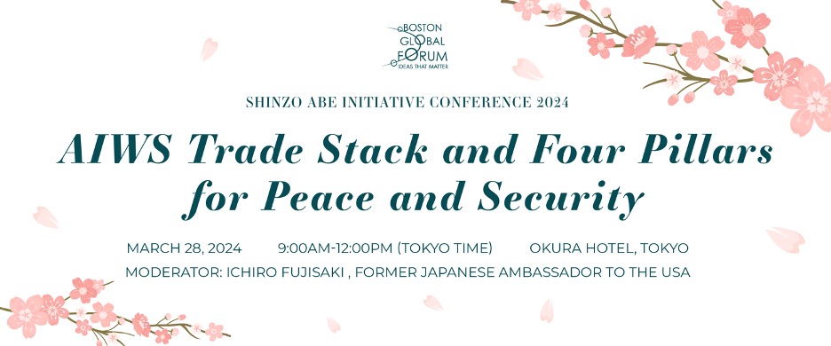 Shinzo Abe Initiative: Four Pillars for Peace and a Free and Open Indo-Pacific