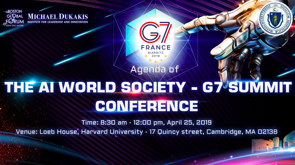 AGENDA OF AI WORLD SOCIETY – G7 SUMMIT CONFERENCE