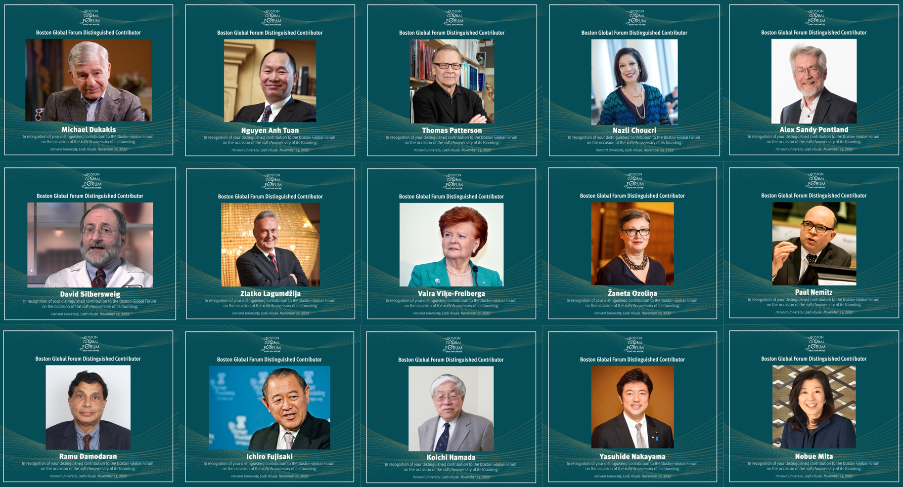 BGF Distinguished Contributors
