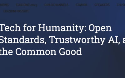 Tech for Humanity: Open Standards, Trustworthy AI, and the Common Good