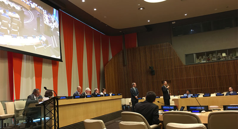 AI World Society Distinguished Lecture at the ECOSOC Chamber, United Nations Headquarters on UN Charter Day