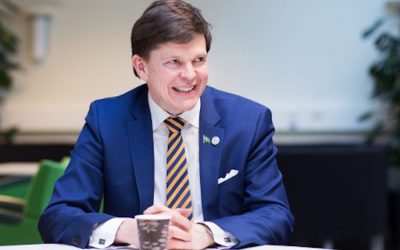 The Speaker Andreas Norlen participates in IPU Speakers’ Conference in Geneva