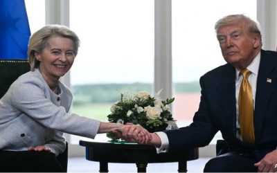 World Leaders for Peace and Security: Macron and von der Leyen in Action