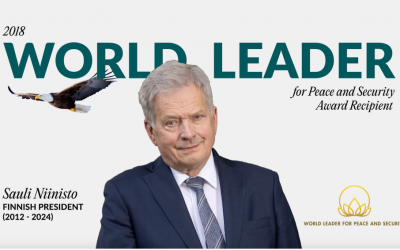 BGF Special Gift: E-Card Honoring 2018 World Leader for Peace and Security Award