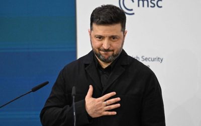 President Volodymyr Zelenskyy, 2022 World Leader for Peace and Security Award Recipient, Receives Warm Welcome at Munich Security Conference 2026