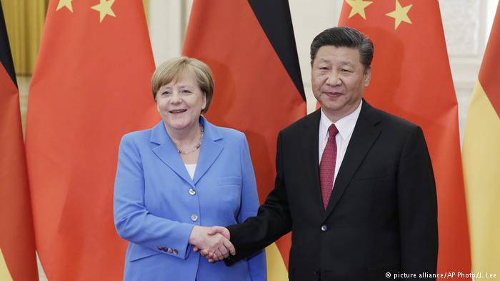 Chancellor Angela Merkel put an emphasis on the fundamentals of data security in China