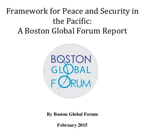 Framework for Peace and Security in the Pacific: A Boston Global Forum Report